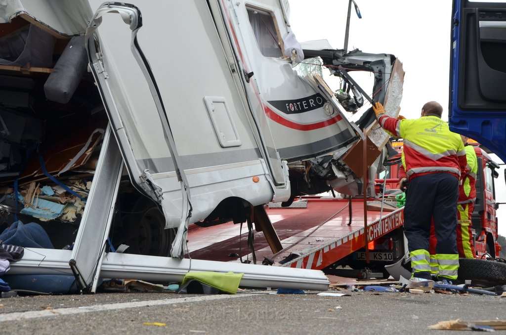 Schwerer VU A 1 Rich Saarbruecken kurz vor AK Leverkusen P194.JPG - Miklos Laubert